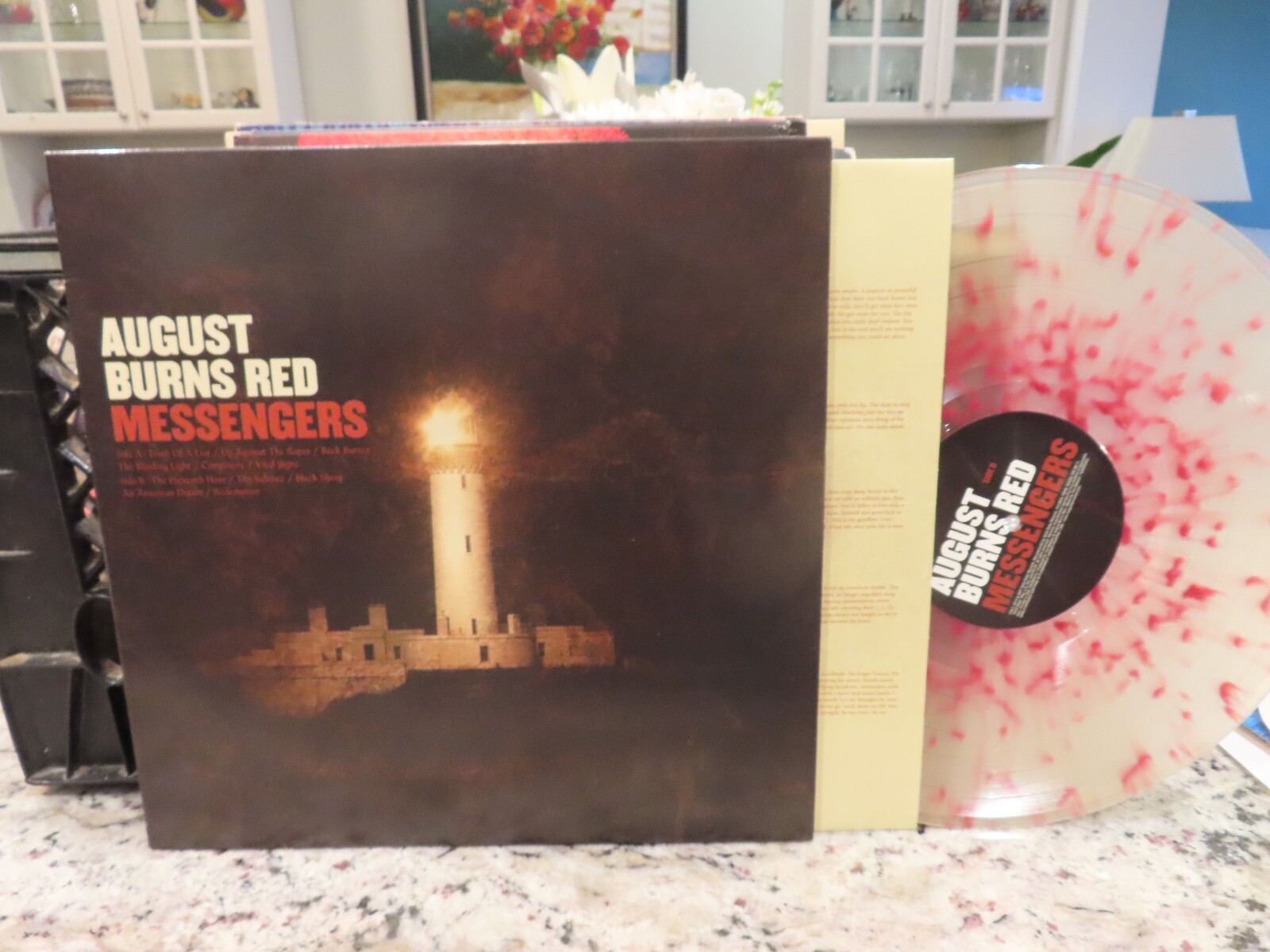 AUGUST BURNS RED – Messengers Limited Edition RED SPLATTER