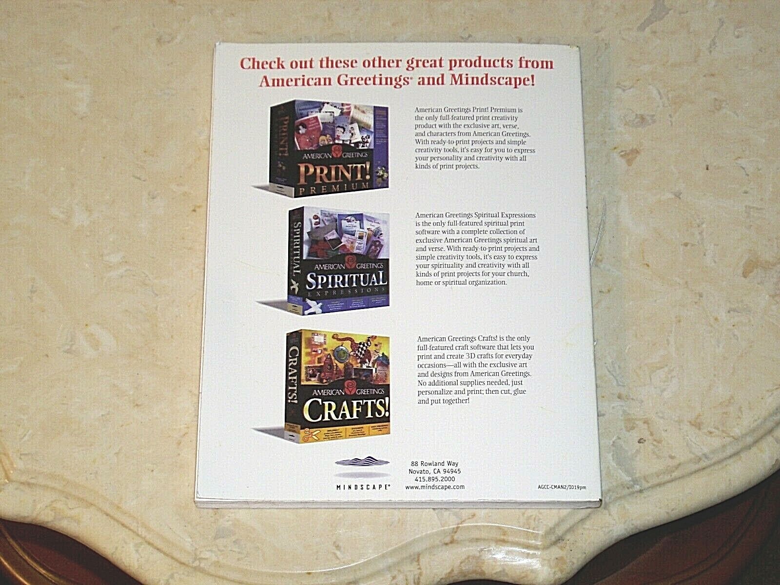 American Greetings CreataCard Plus! 3 User's Guide 9000 Projects & Designs