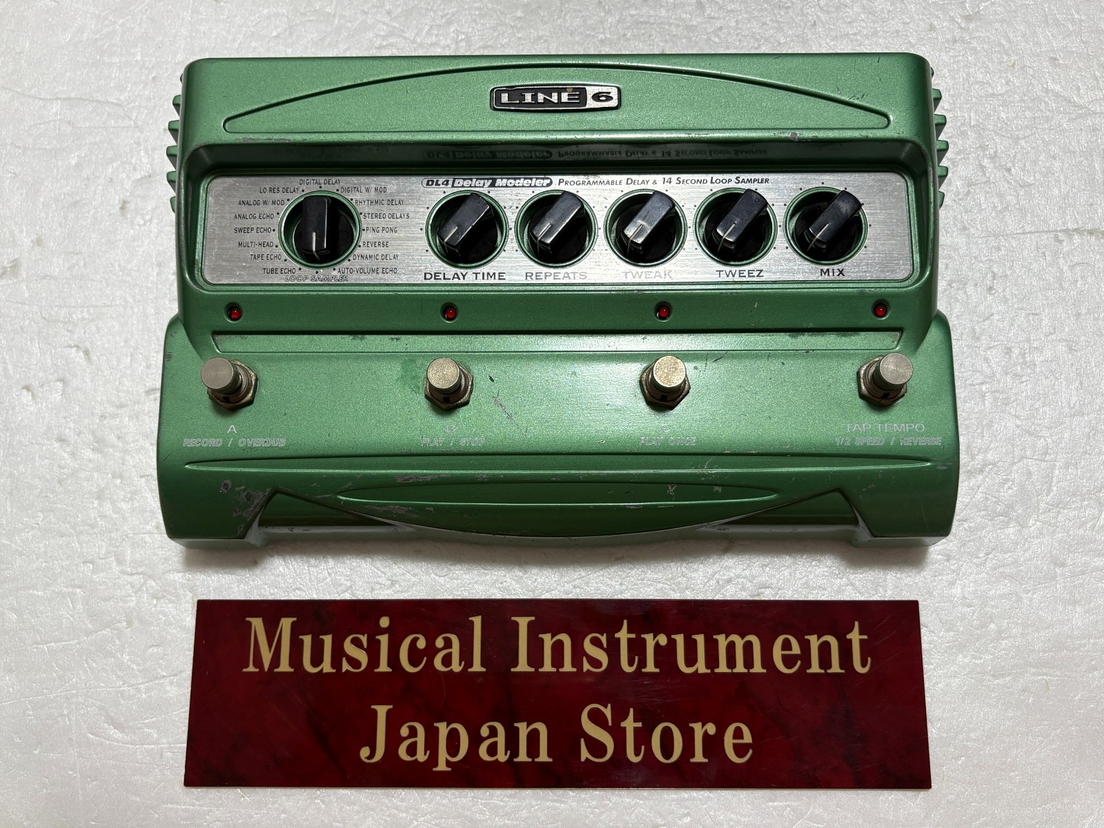 LINE 6 DL4 Delay Modeler(ジャンク) Line6_DL4mkii_01.jpg