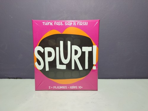 NEW Splurt Gamewright The Think Fast, Say It Fast Card Game  2+ Players Age 10+