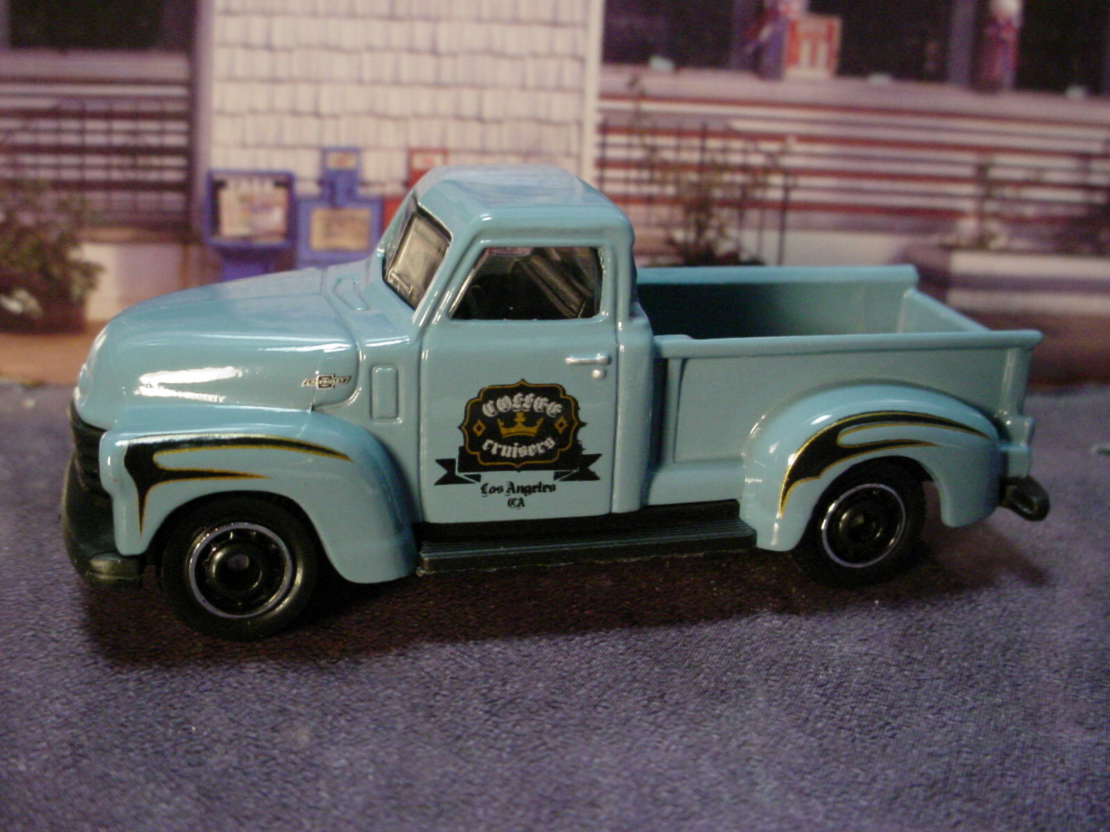 2023 COFFEE CRUISERS IV '47 1/2 CHEVY AD TRUCK☆ blue ; LA 2023 COFFEE CRUISERS IV '47 1/2 CHEVY AD TRUCK☆ blue ; LA