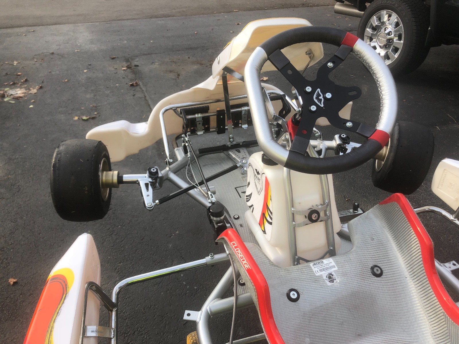 2018 Kart Republic KR2 Racing Go Kart - 2 races - Exc Cond.  - Tag X30 OTK