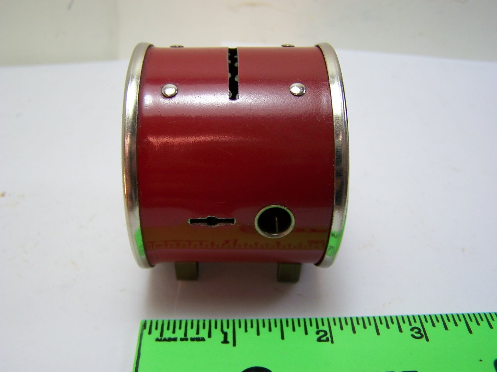 Vintage “Rare” Equitable Life Assurance Metal Piggy Bank Collectible