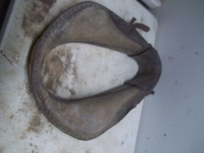 Old Leather Horse Collar Lot C