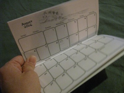 Suzy's Zoo Pocket Calendar 2006 (free ship $20 min US ONLY)