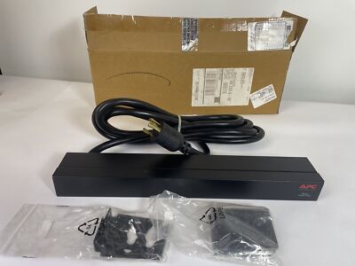 NOB APC AP9570 4-C19 Outlet 208VAC 24A 50/60Hz Rack Mount PDU Basic NEMA L6-30P