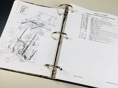 Case 580Ck Tractor Loader Backhoe Service Parts Operators Manual Master Shop Set