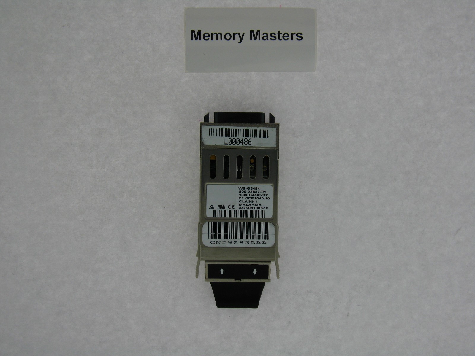 Cisco WS-G5484 1000Base-SX Glasfaser GBIC Modul 800-23857-01