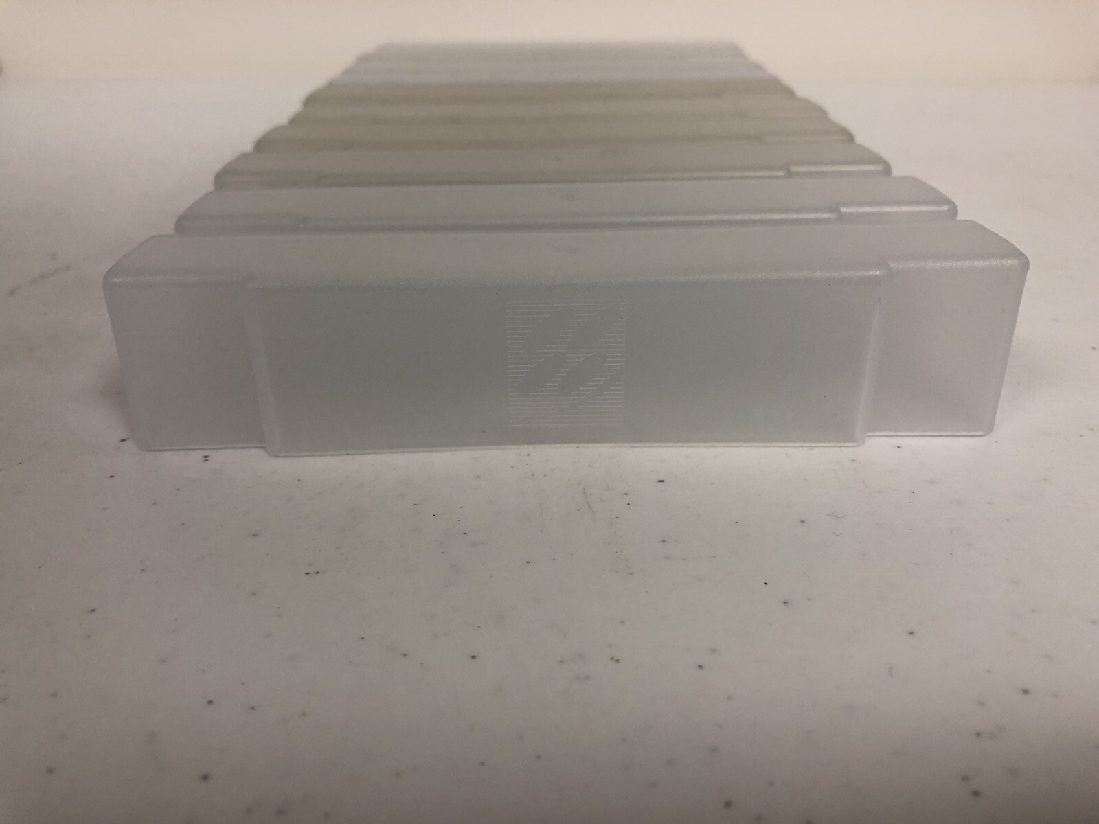 10 Official Super Nintendo SNES Cartridge Plastic Dust Covers Sleeves