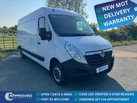 2021 Vauxhall Movano (21) F3500 LWB 2.3 CDTI 135 EURO 6 ULEZ PANEL VAN Diesel Ma