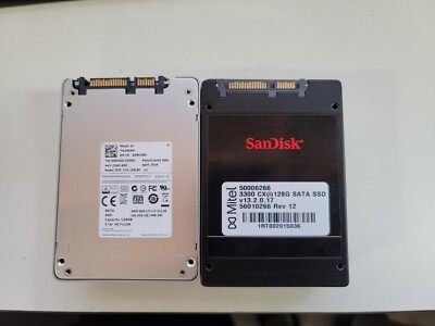 Mixed Brands 128GB 2.5'' SATA III Solid State Drive SDD Crucial Samsung LiteOn