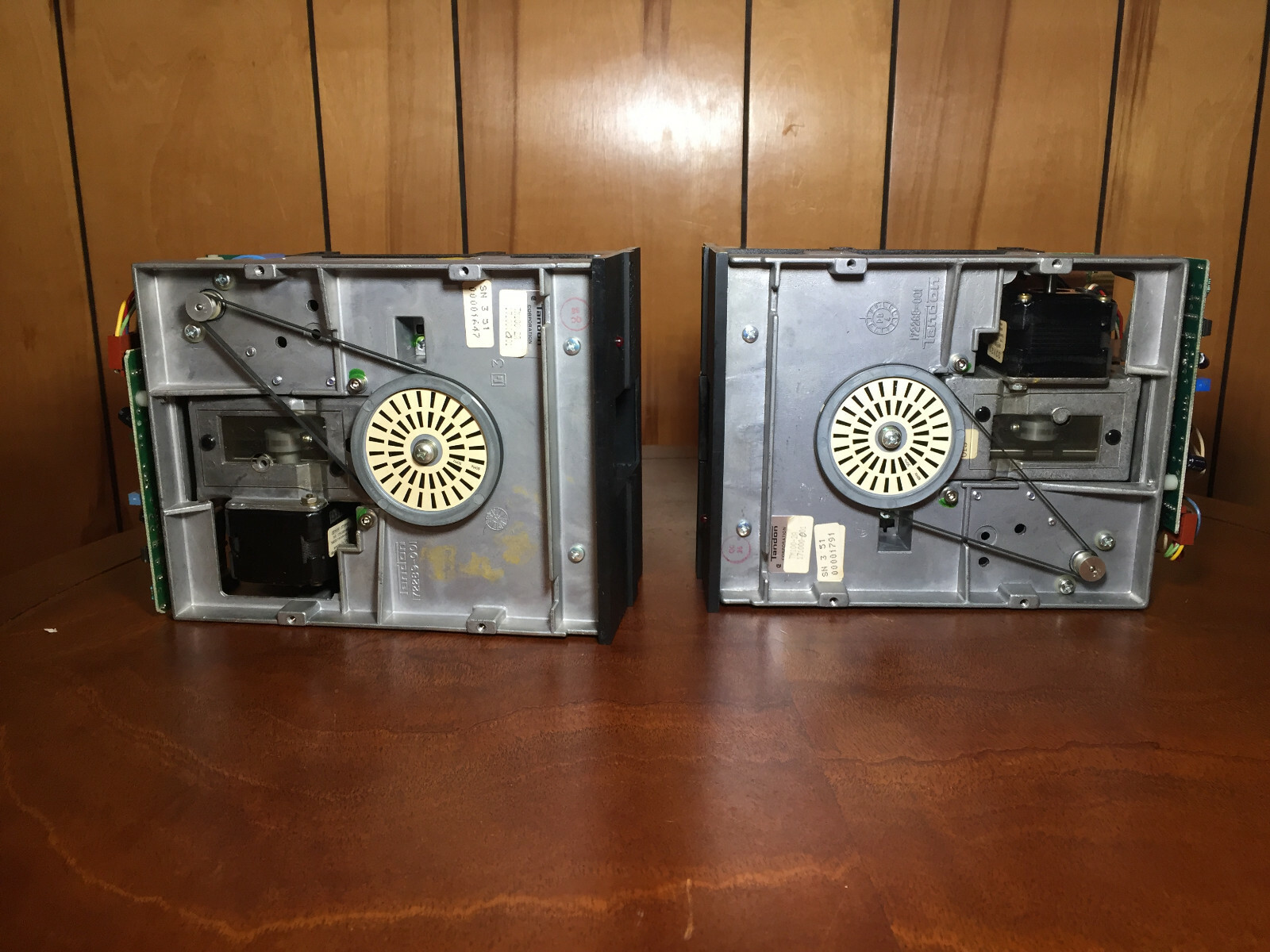 two Vintage Kaypro II tandon tm100 5.25