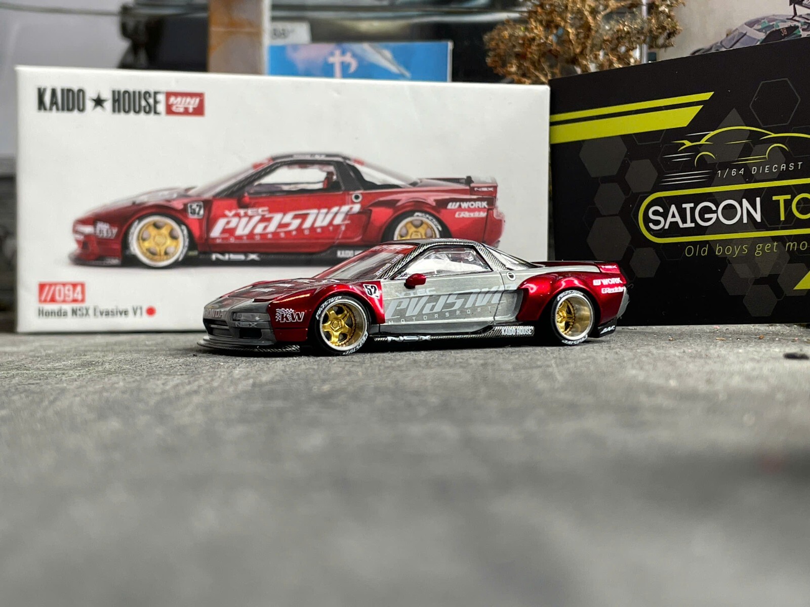 CHASE Kaido House Honda NSX Evasive V1 Red KHMG094 | eBay