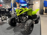 New 2026 Yamaha YFM110R Kids Quad Auto with Reverse Fuel Injected Acid Green 