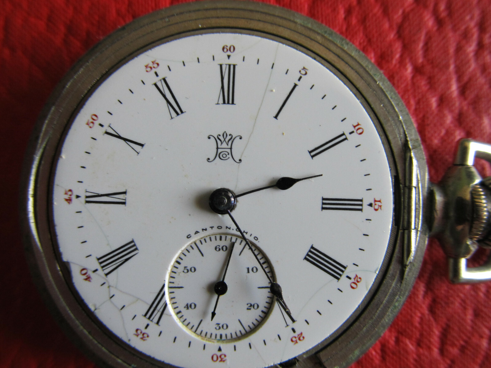 Gen'l Stark Pocket Watch 12S Running