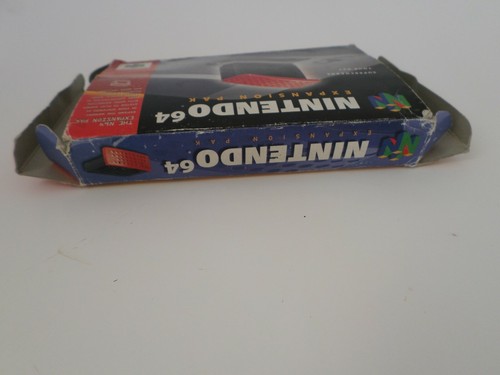 NINTENDO 64 - N64 - OFFICIAL EXPANSION PAK - CIB IN BOX (NO INSTRUCTIONS)