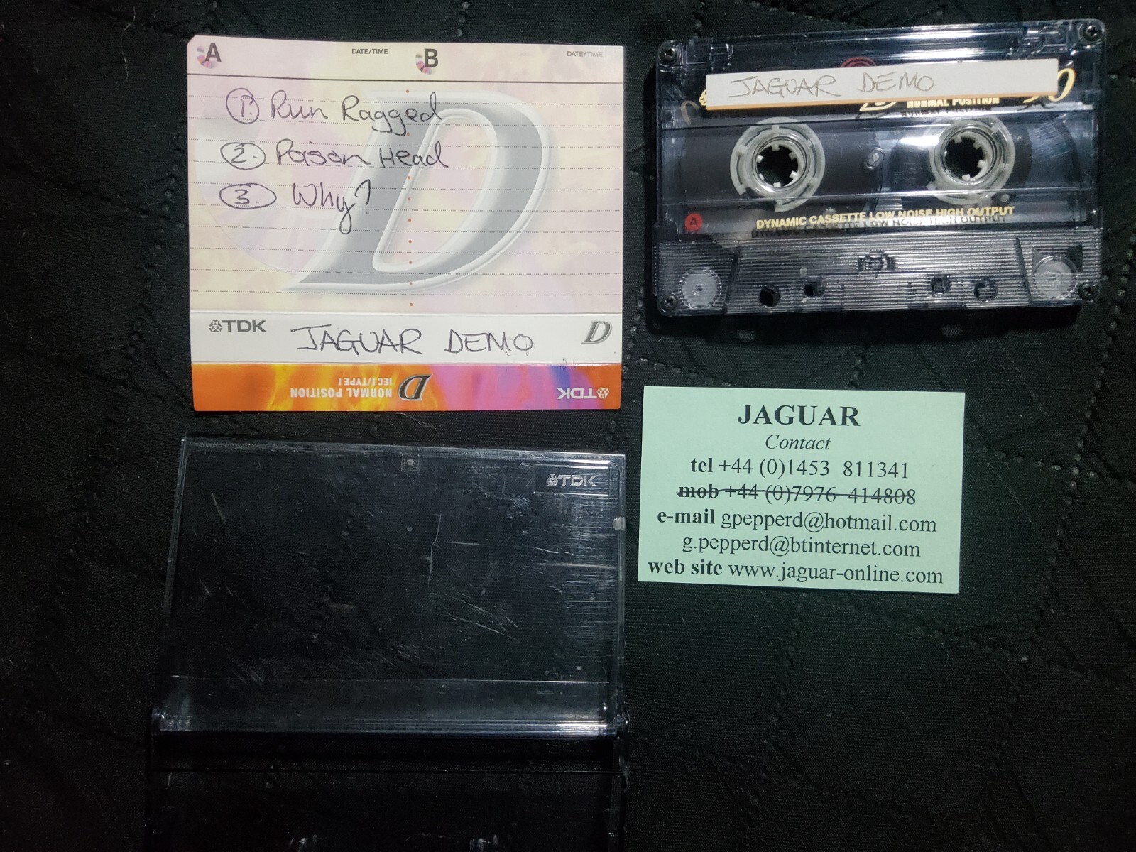 JAGUAR Demo TAPE NWoBHM | eBay