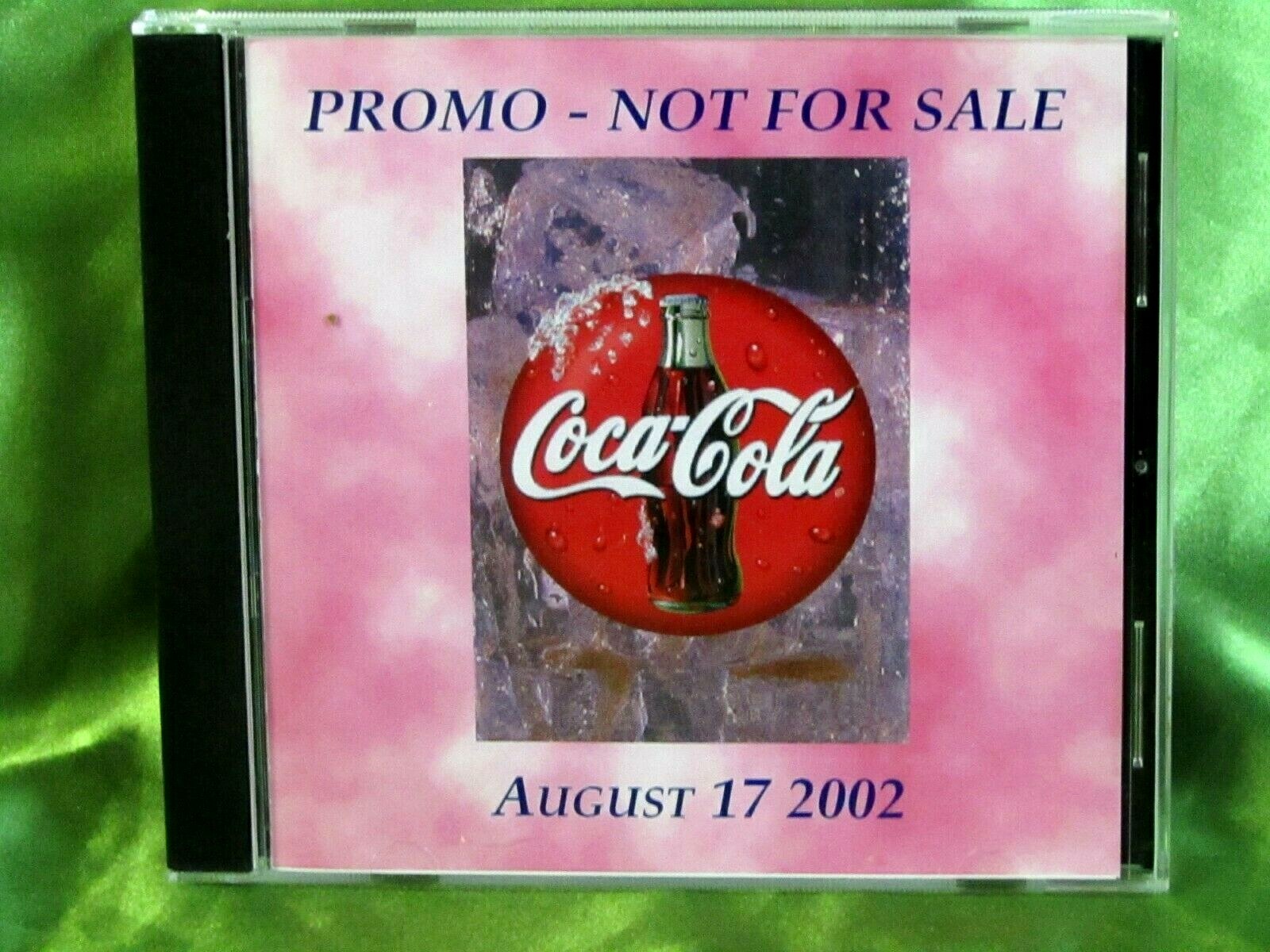Rare Promo Coca-Cola CD: Various - Coca Cola Classics