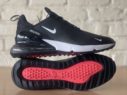 【GW特価】 Nike Air Max 270 Golf Black/White Nike Air Max 270 G Golf Shoes 2020 Black/White/Hot Punch
