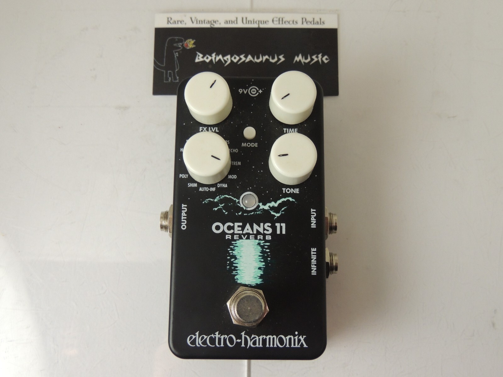 Electro Harmonix Oceans 11 Reverb Effects Pedal EHX Free USA Electro Harmonix Oceans 11 Reverb Effects Pedal EHX Free USA
