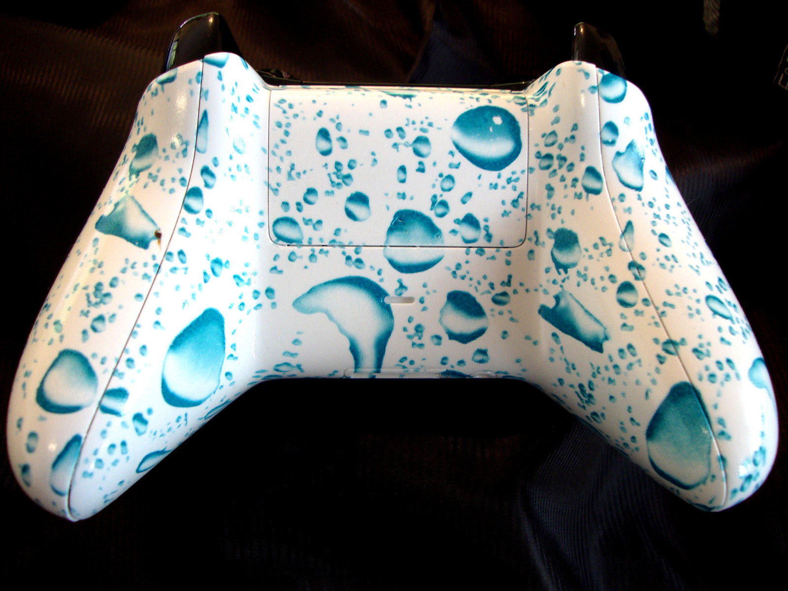 CUSTOM HYDRO DIPPED WATER DROPLETS XBOX ONE S BLUETOOTH WIRELESS
