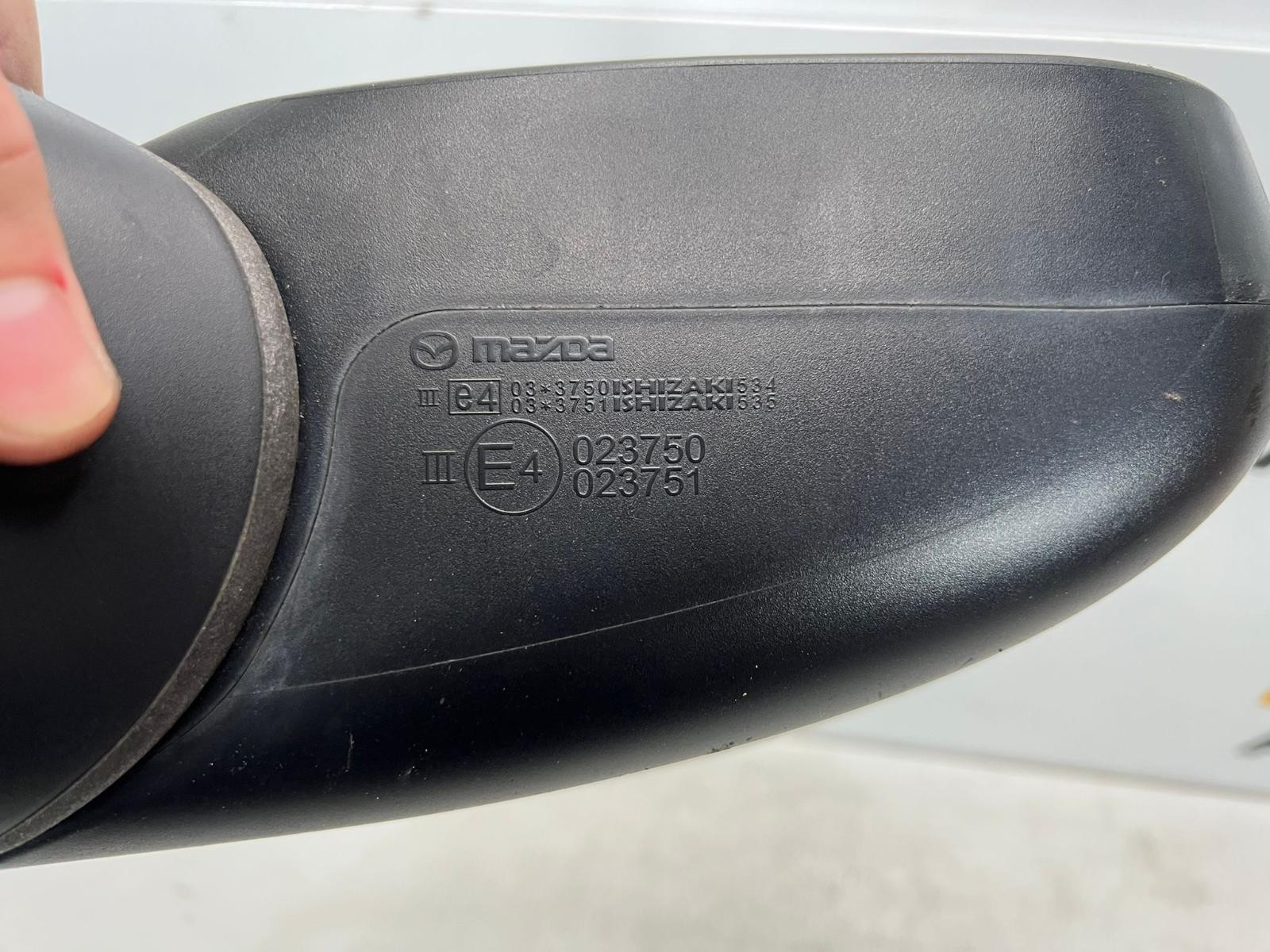2014 Mazda Cx5 KE 12/2014-12/2016 RIGHT DOOR MIRROR NON-BLIND SPOT MONITOR 023750 image 6