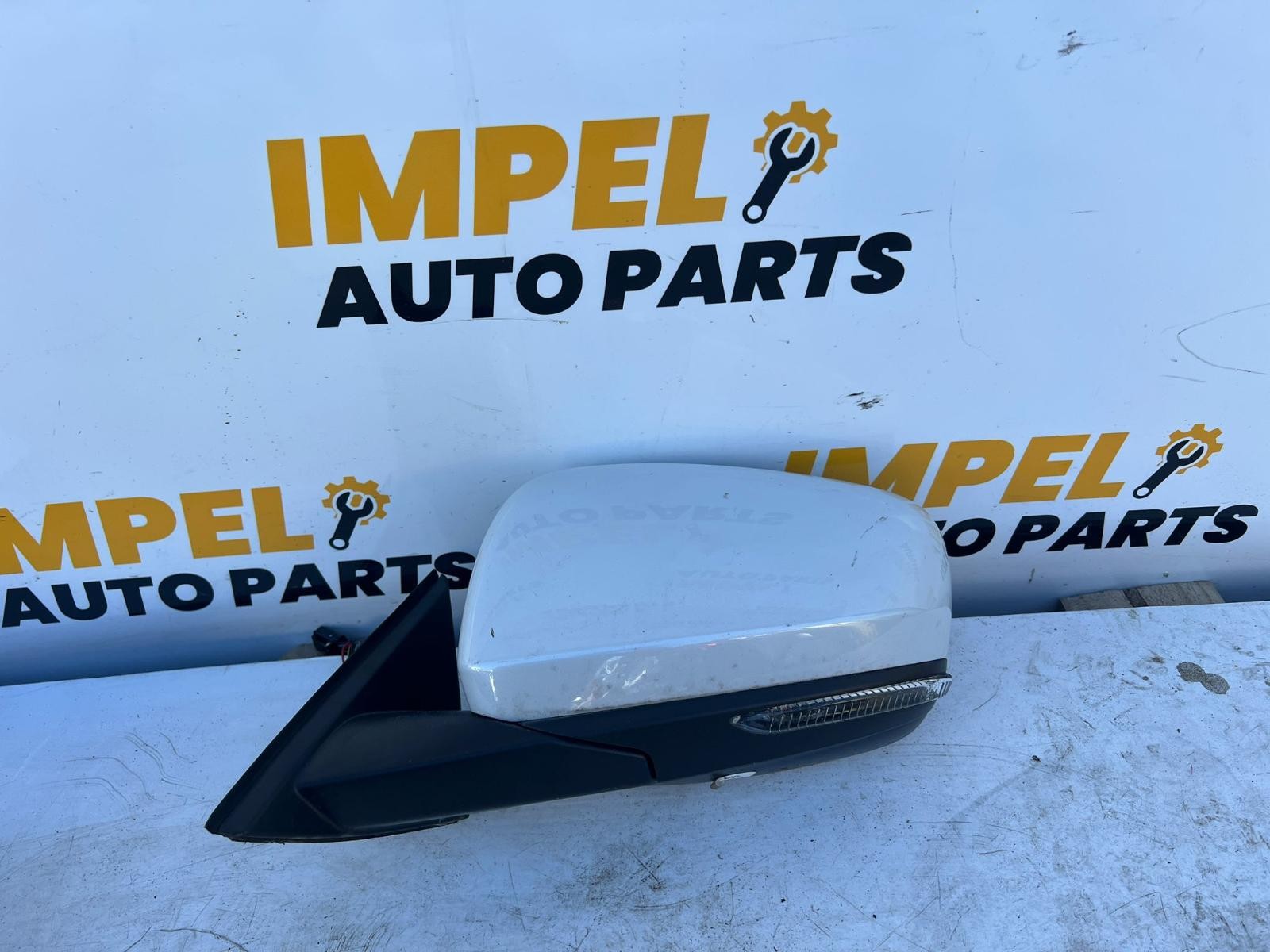 RENAULT KALEOS XZG 05/2016-05/2019 RIGHT DOOR MIRROR WITH BLINDSPOT TYPE WHITE 2018 Renault KALEOS