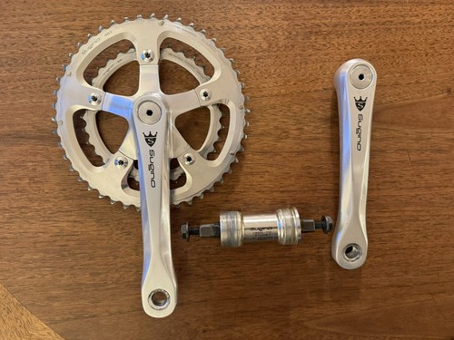 Sugino TD4WR 170mm 46 tooth and 34 tooth ring double crank - Hardly Used