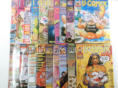 19 Stück U-COMIX Comic Sammlung ( Alpha Comic Verlag ) Neuwertig