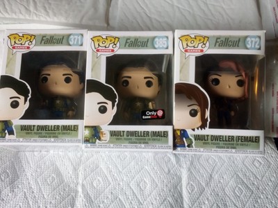 Vault Dweller Funko Lot Of 3