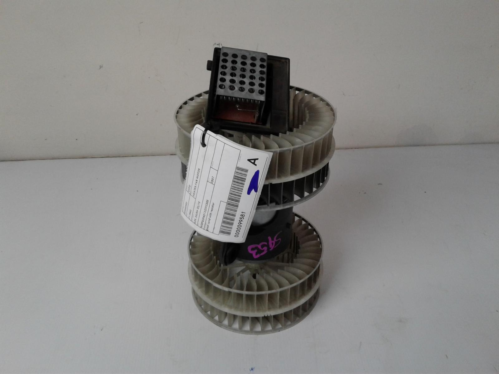 MERCEDES VITO HEATER FAN MOTOR FRONT, 639, 04/0402/15 04 05 06 07 08