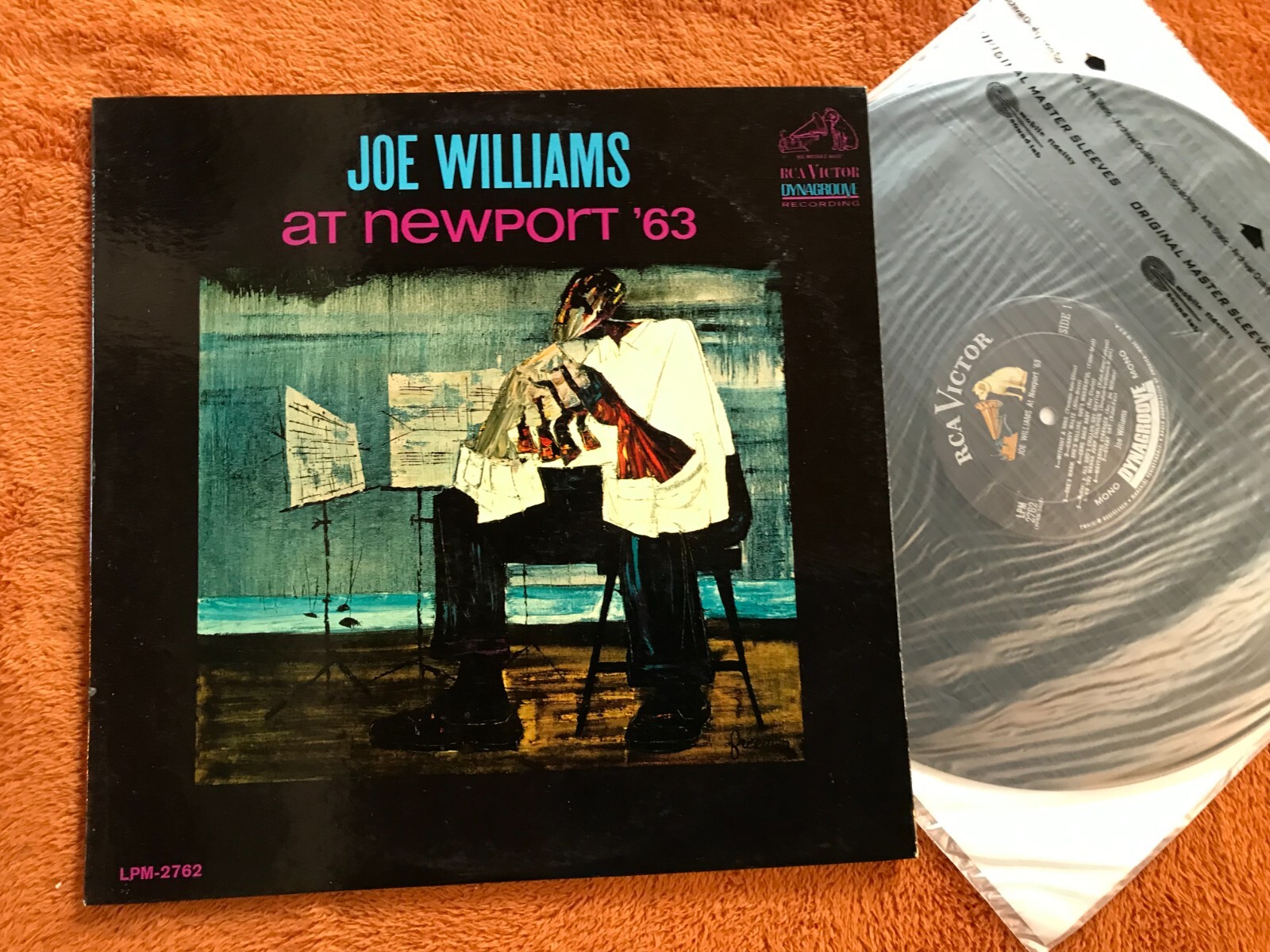 LP Joe Williams At Newport 63' jazz vocal RCA victor LPM
