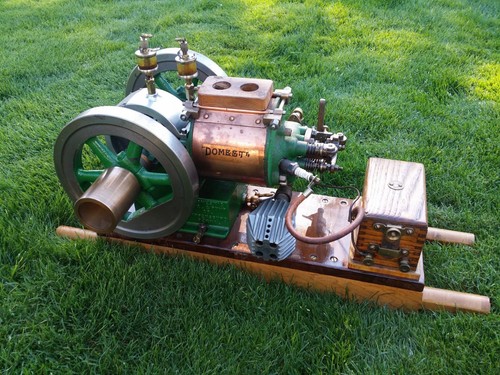 VERY RARE 1/4 Scale Vintage Domestic Sideshaft Stovepipe Hit And Miss Engine