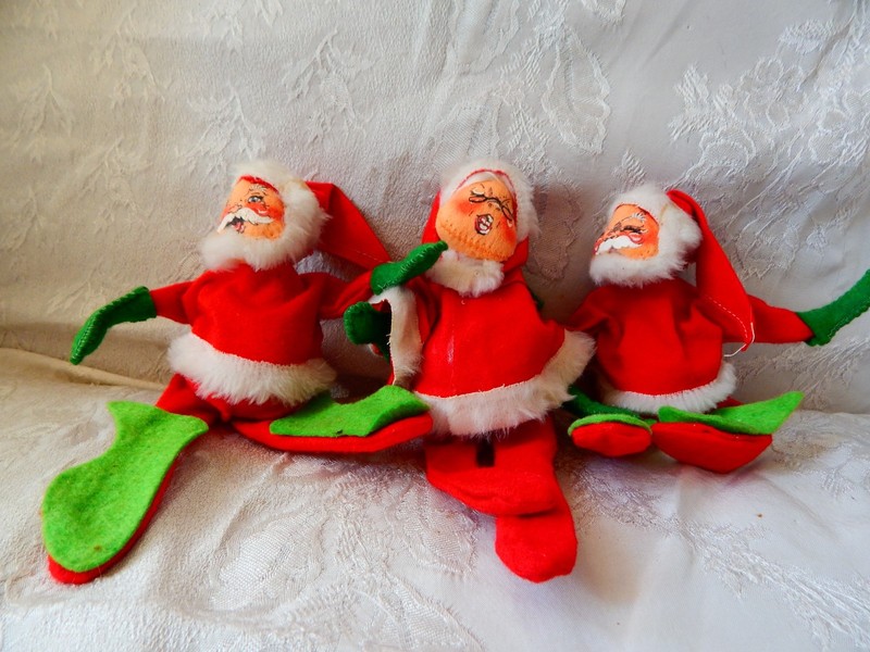 annalee santa and mrs claus dolls