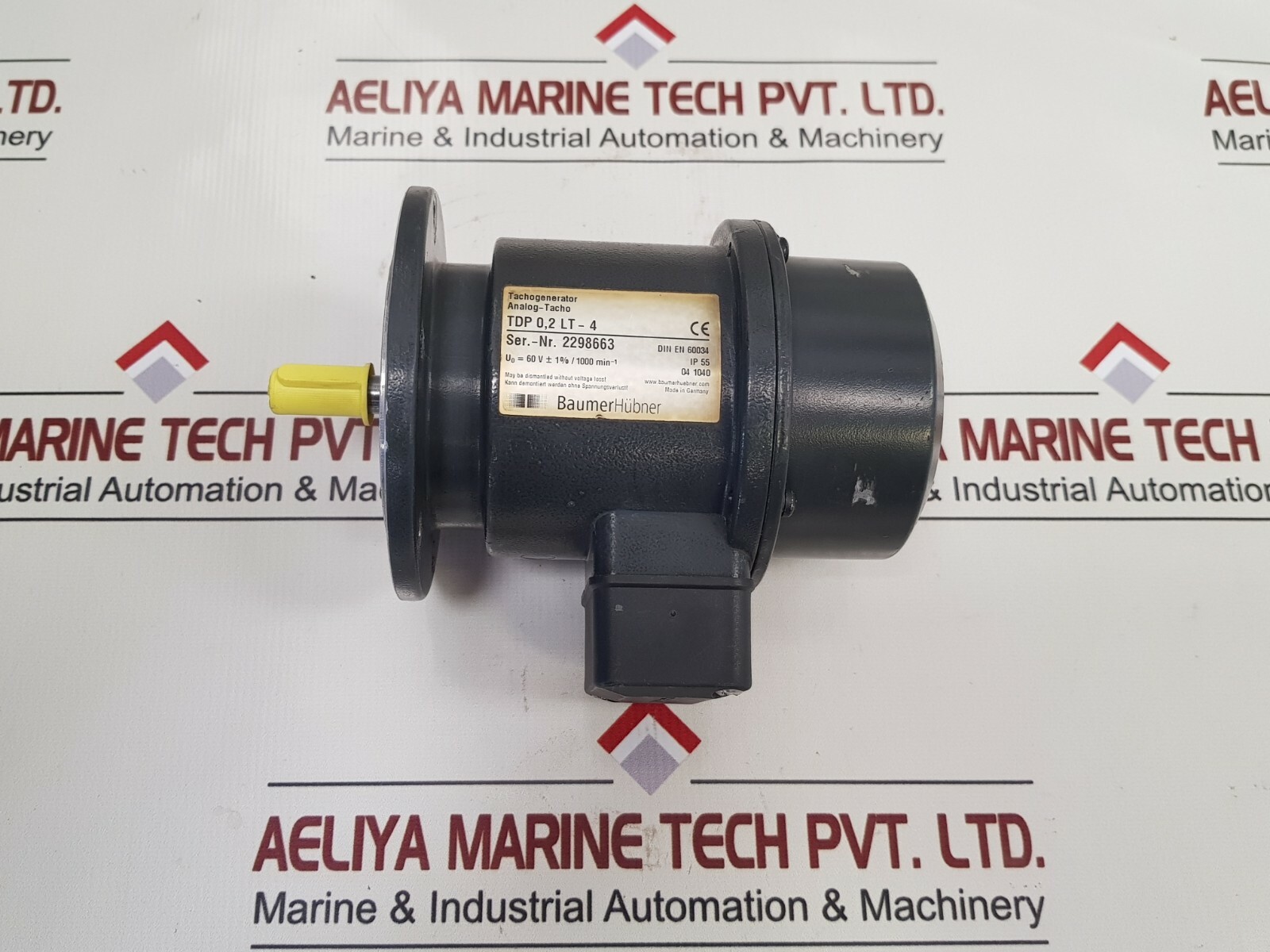 Baumer hubner tdp 0,2 lt-4 tachogenerator free shipping by