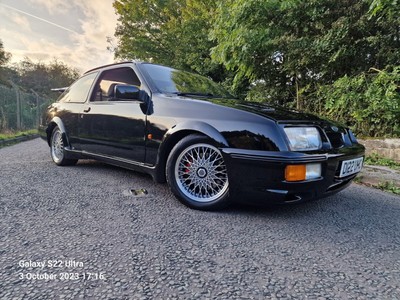 1986 FORD SIERRA 2.0 RS COSWORTH Whale Tail + Full History 3dr 3 door black