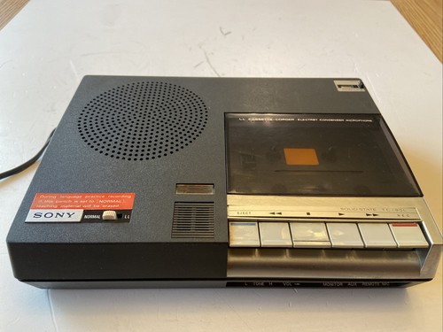 Sony TC-80L Cassette-Corder | Vintage | Tape Recorder | Good