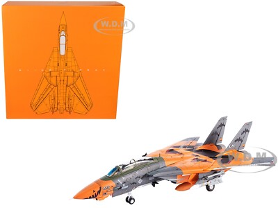 GRUMMAN F-14D TOMCAT FIGHTER PLANE ''PUMPKIN FACE'' 1/72 JC WINGS JCW-72-F14-011