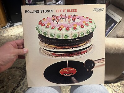 Rolling Stones-Let It Bleed VINYL LP/1969 US 1st Press NPS-4/VERY GOOD CONDITION