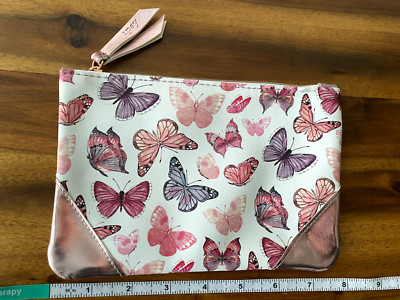 IPSY April 2018 Glam Bag Makeup or Toiletry Bag (Butterflies) *NWOT*