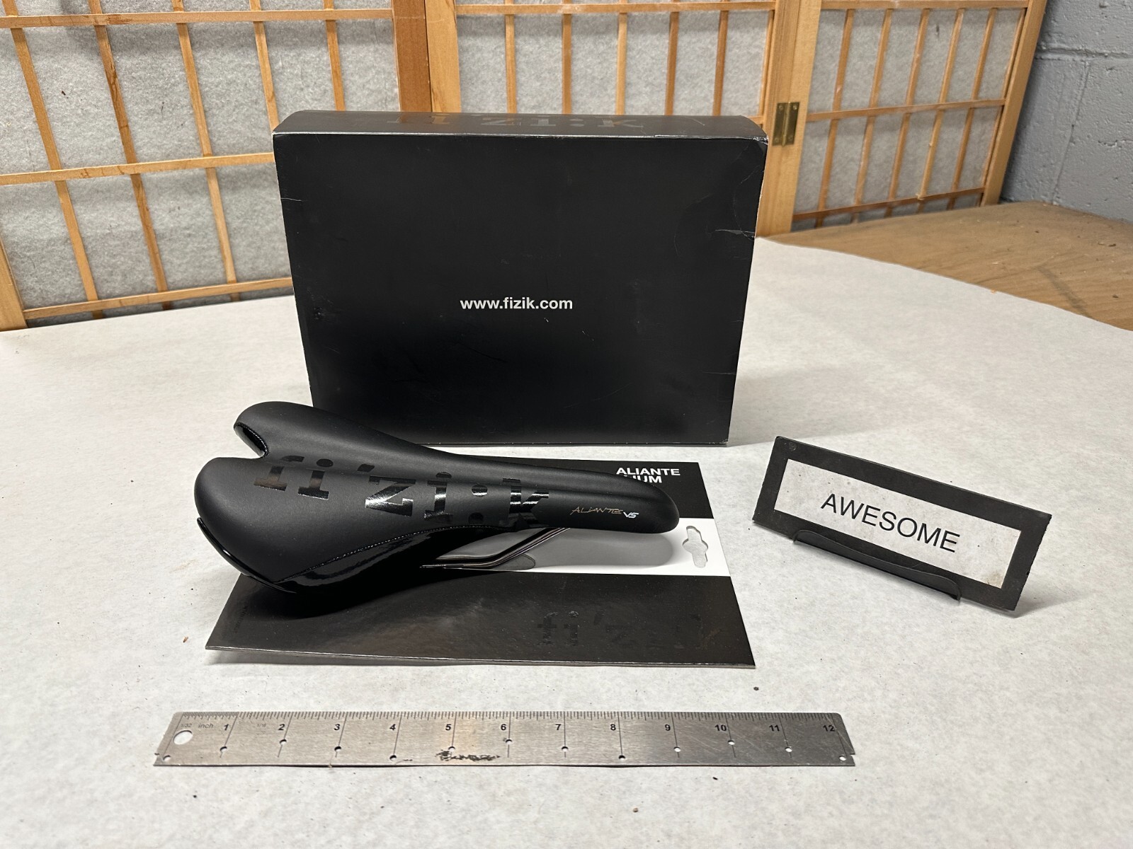 Fizik Aliante VS Kium Saddle 7 x 7mm 142mm Road Mountain Gravel CX MTB GREAT!!!