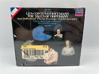 NEW SEALED CD LES CONTES D'HOFFMANN THE TALES OF HOFFMANN 2 CD SET W/ BOOKLET