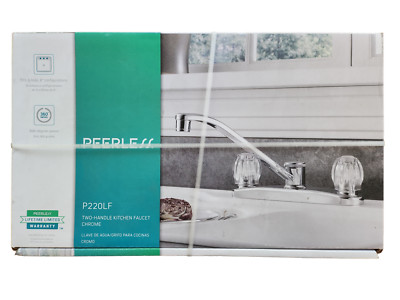 Peerless P220LF Two-Handle Kitchen Faucet-Chrome