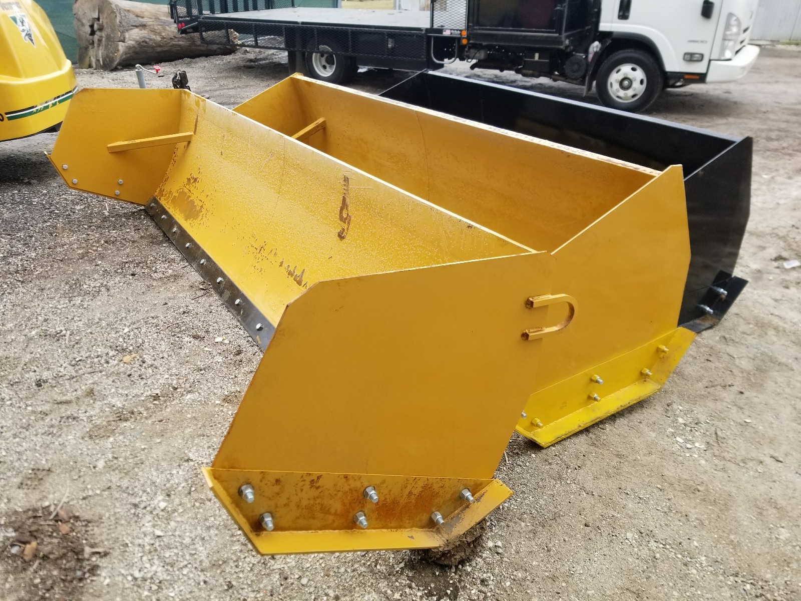 SNOW PUSHER BOX PLOW LOADER 12' FT NEW