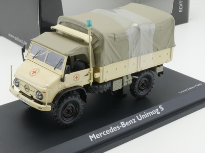 Schuco 03384 MB Unimog 404 S Rouge Croix Alzey 1:43 Neuf Emballage 1609-15-89