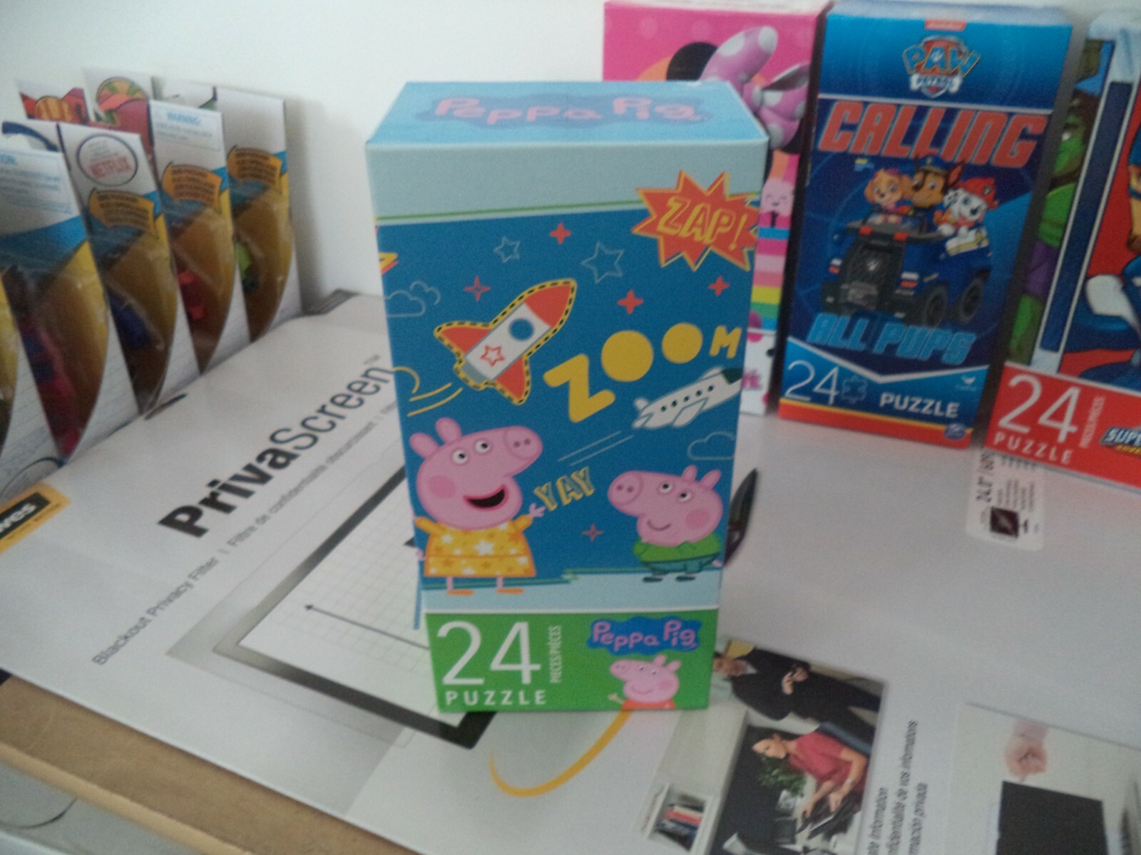 New Nick Jr. Peppa Pig 24 Piece Jigsaw Puzzle Big Pieces MIB