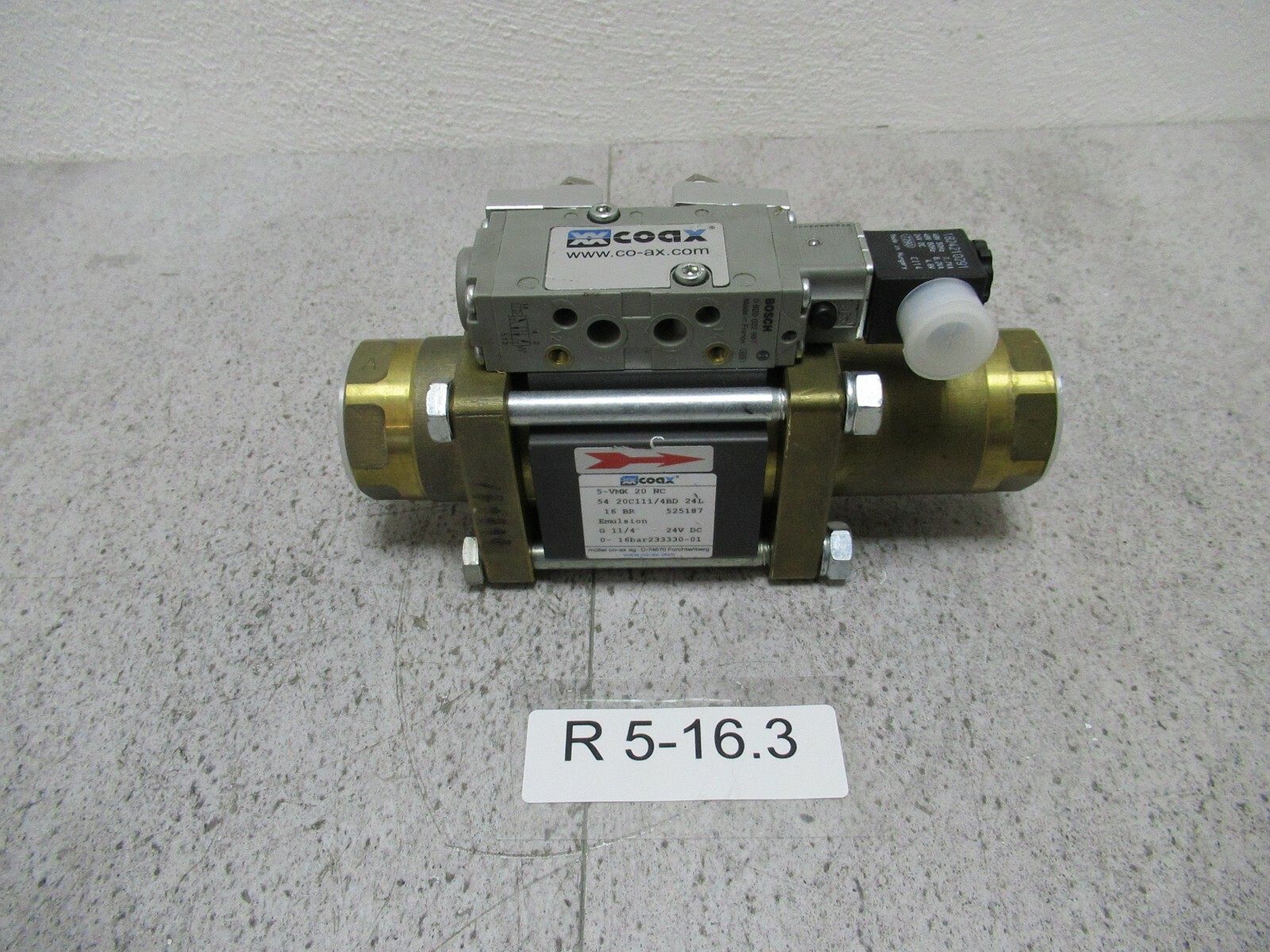 Coax 5-VMK 25 NC 54 25c110/0BD 24L Emulsion 64 Bar 524972