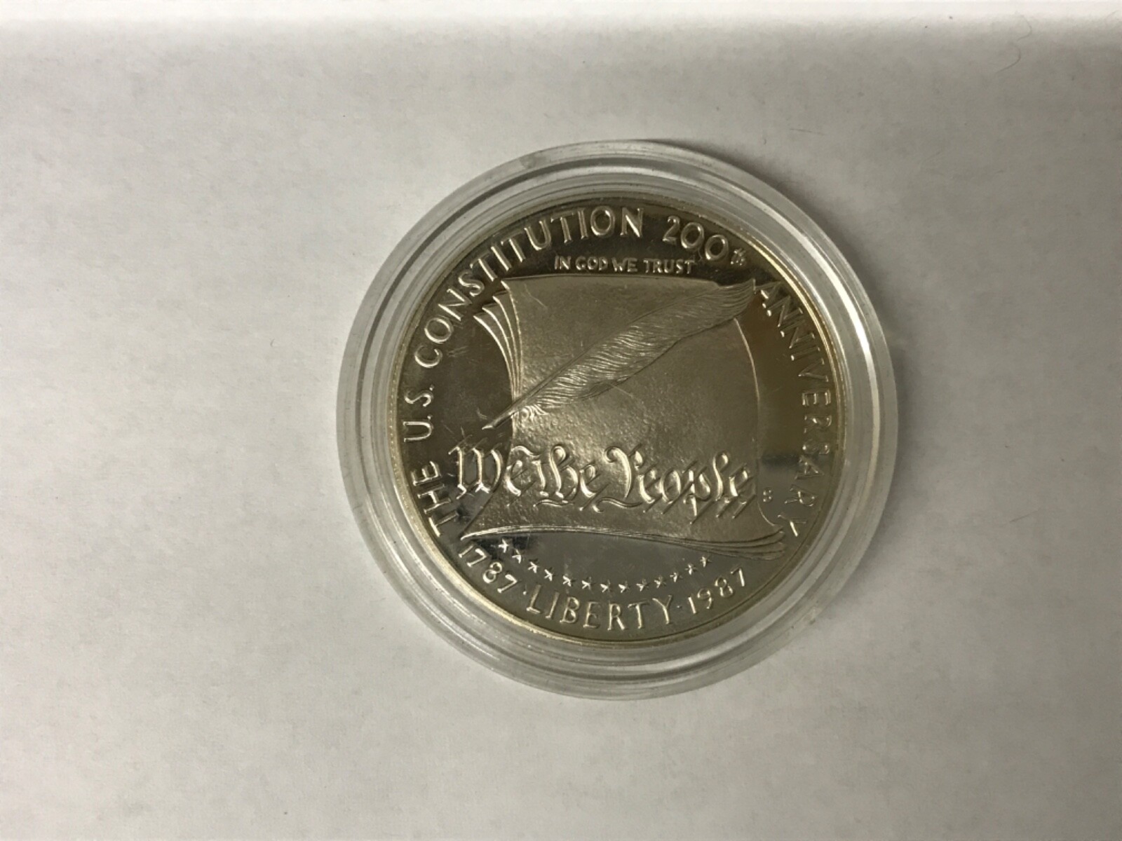 ★UNITED STATES CONSTITUTION COINS★銀貨★ U.S. Constitution Commemorative 1987 S 90% Silver Dollar