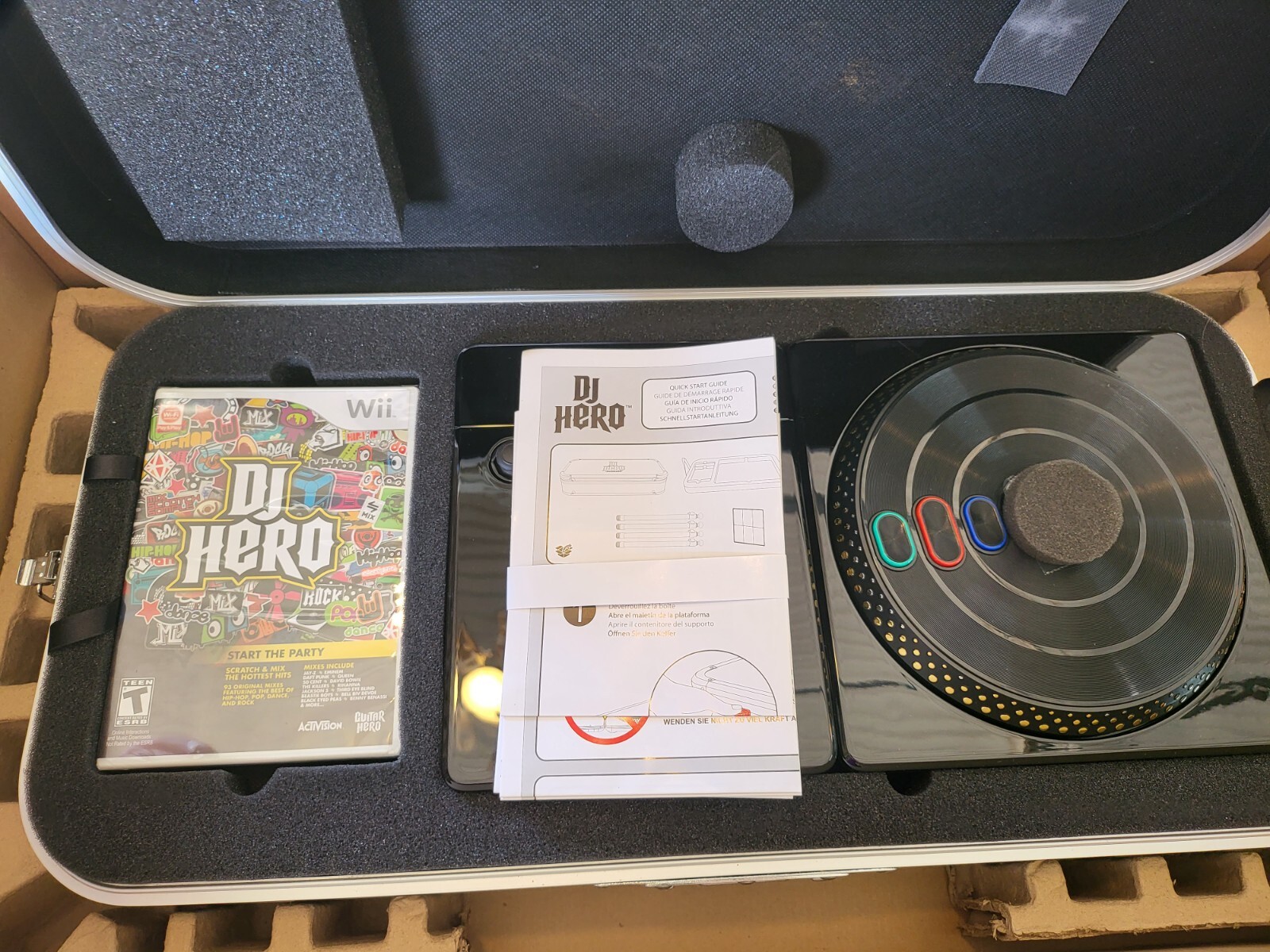 Nintendo Switch DJ Hero Nintendo Wii DJ Hero Wireless Turntable Controller Guitar