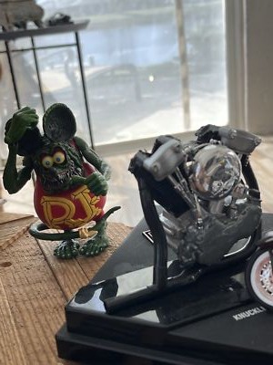 Green Rat Fink Ed! Big Daddy Roth RF Action Figure 4